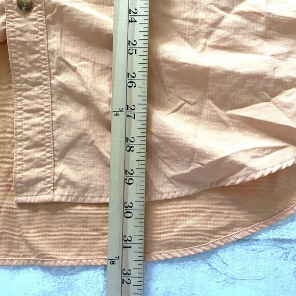 Redington Embroidered Button Down Long Sleeve Women Fishing UPF 30 Shirt Sz M - Picture 7 of 14